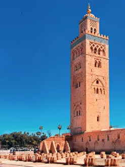Images Dated 28th March 2015: Marrakech, Koutoubia mosque