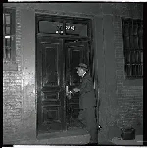Thomas J Prints: Marshal Entering Van Doren's Apartment