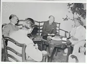 Belgrade Prints: Marshal Tito Conversing with U.S. Diplomats
