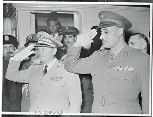Marshal Tito with Gamal Andel Nasser