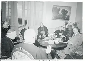 Belgrade Prints: Marshal Tito During Session with Religious Leaders
