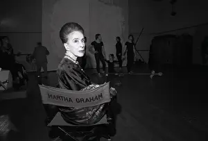 Martha Graham Eyes Camera