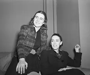 Choreographer Prints: Martha Graham and Another Woman