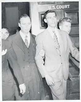 Martin J. Monti Leaving Courtroom
