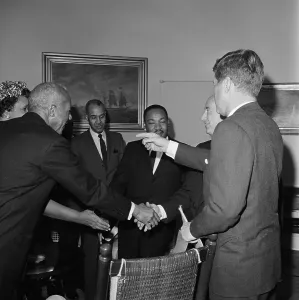 Philip Randolph Prints: Martin L. King, Adlai Stevenson, Kennedy