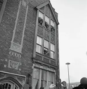 Slum Prints: Martin L. King & Wife Wave From Window