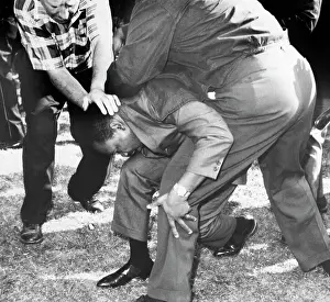 Martin Luther King Assaulted During March
