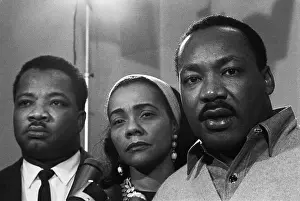 Martin Luther King, Coretta Scott King, and A.D. King