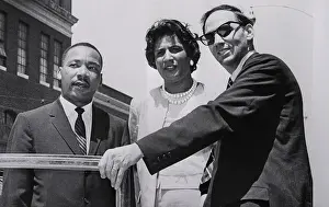 Martin Luther King Jr. Constance Motley, and William Kunstler