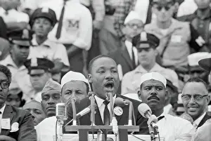 Supporters Prints: Martin Luther King, Jr. Delivering His Famous Speech