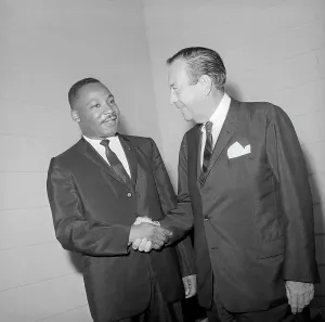 Wagner Jr Prints: Martin Luther King, Jr. with Robert F. Wagner