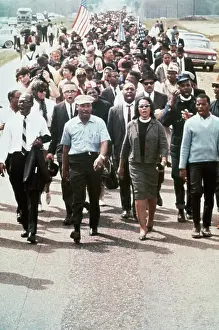 Capitol Prints: Martin Luther King Leading a Civil Rights March