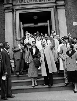 Martin Luther King Leaves Hospital