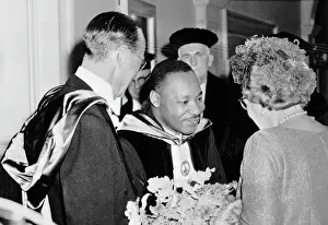 Bernhard Prints: Martin Luther King meeting Queen Juliana and Prince Bernhard