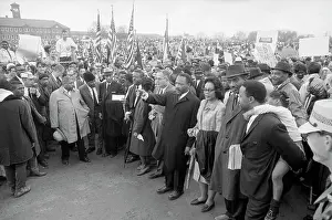 Equality Prints: Martin Luther King Preparing to March