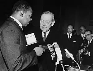 Committee Chair Prints: Martin Luther King Receiving Nobel Prize