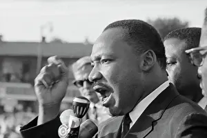 Martin Luther King Speaking in Cleveland