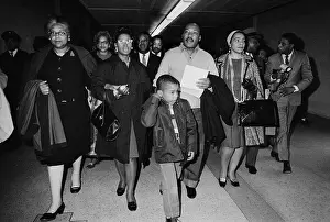 Martin Luther King W/Family