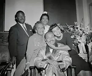 Martin Luther King and His Wife