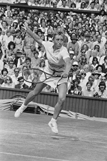 Wimbledon Prints: Martina Navratilova PLaying Tennis
