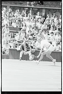 Martina Navratilova Playing Tennis