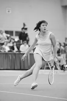 Martina Navratilova Prints: Martina Navratilova During Tournament