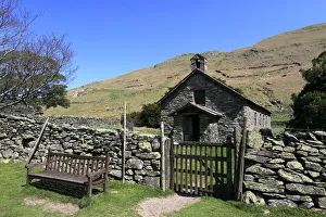 Dave Porter's UK, European and World Landscapes Gallery: Martindale Old Church, Martindale valley, Lake District National Park, Cumbria