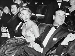 Three Quarter Length Prints: Martine Carol and Husband and Peter Ustinov