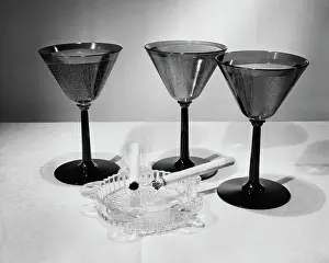 Indulgence Prints: Martinis and Cigarettes