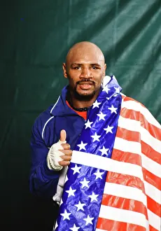 Prints of PALM SPRINGS, CA - MARCH 29: Marvelous Marvin Hagler is an American former professional boxer who competed from 1973 to 1987 In the Ring: The Art of Boxing: Marvin Hagler