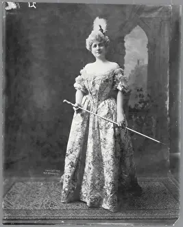 Mary Garden Prints: Mary Garden Posing as Monna Vanna