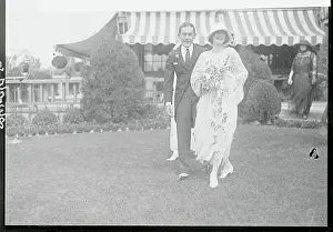 Mary and Jack Pickford After Being Married
