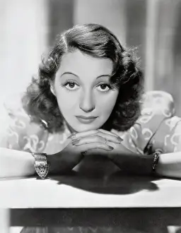 Mary Livingstone Resting Chin on Hands