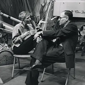 Mary Martin on Set