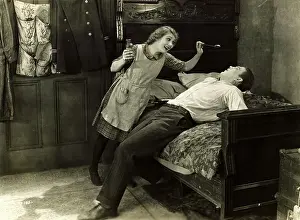 Mary Pickford Dispensing Medicine