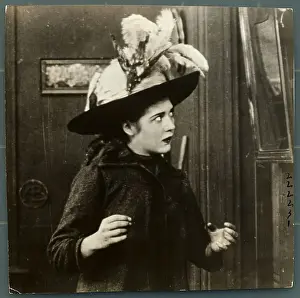 Mary Pickford in Hat With Feathers