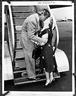 Mary Pickford Kissing Buddy Rogers