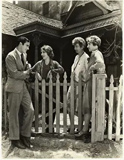 Mary Pickford in an Outdoor Scene