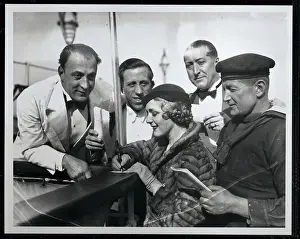 Autographing Prints: Mary Pickford Signing Autographs