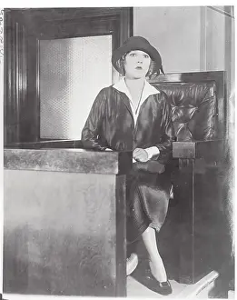 Mary Pickford on Witness Stand