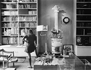 Mary Quant in her Living Room