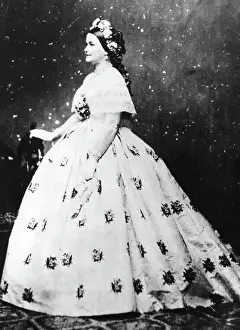 Gown Prints: Mary Todd Lincoln in Formal Dress