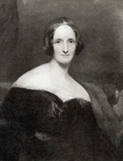 Novelist Prints: Mary Wollstonecraft Shelley by Richard Rothwell
