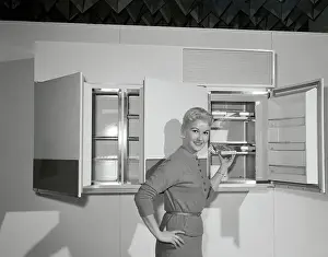 Marye Evenson Displaying Wall Refrigerator