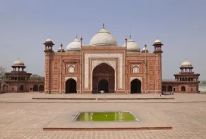 Taj Mahal Prints: Masjid mosque in the Taj Mahal
