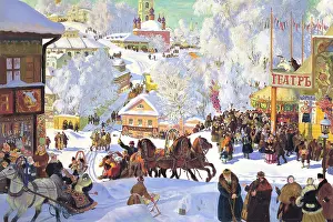 Theatre Prints: Maslanitsa; Shrovetide