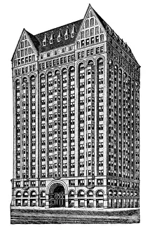 Mason Craftsperson Prints: Masonic Temple Building Chicago (United States)