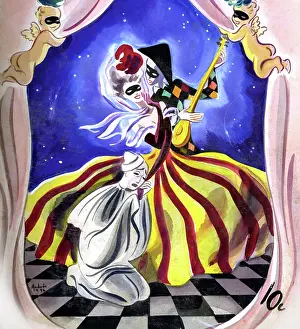 Benitez Prints: Masquerade Theater