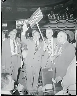 Joseph W Prints: Massachusetts Representatives Waving