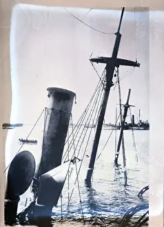 Sinking Prints: Mast Of Sinking Chinese Ship